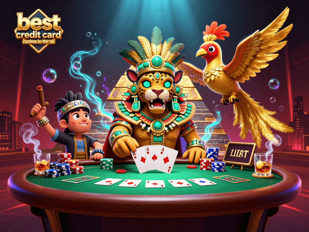 Experience thrilling gameplay at the best credit card casinos in the uk with vibrant casino elements.