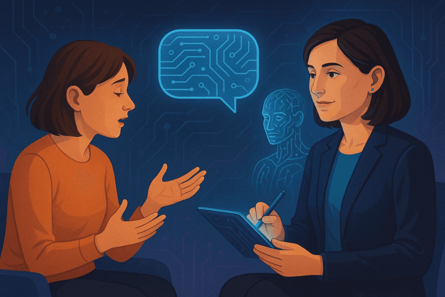 Enhancing Mental Health Care: Using a Therapist Dashboard with AI Insights