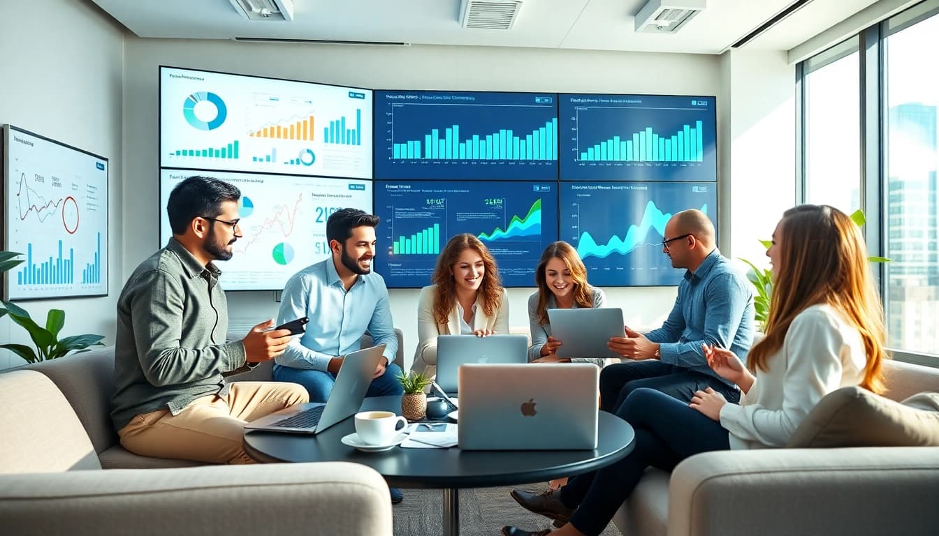 Boost your business with effective seo services in a collaborative team setting.