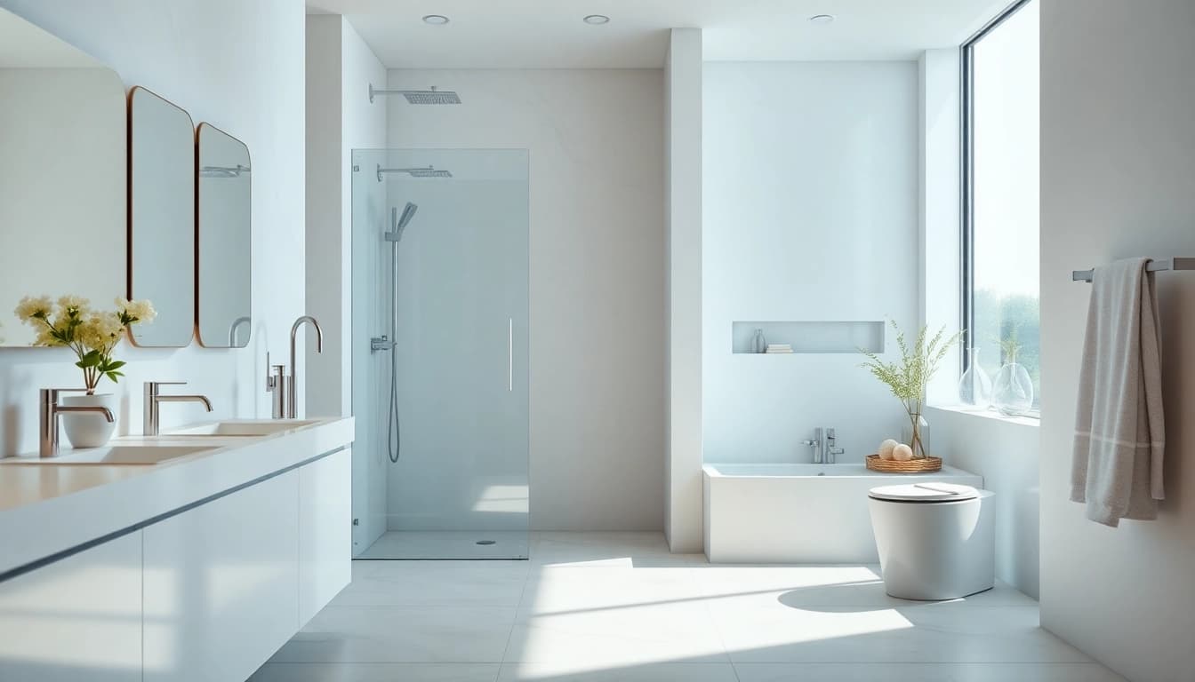 Gestalten Sie Ihr Badezimmer mit hochwertigen sonni sanitär Produkten für modernes Design.