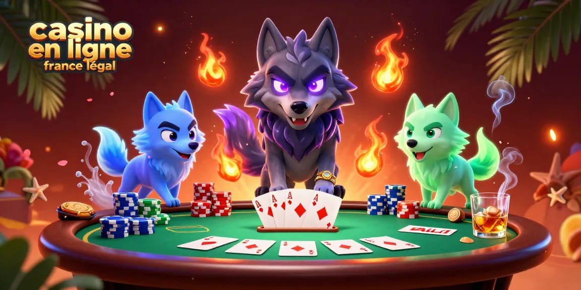 Le casino en ligne france légal avec énergie spectrale et éléments de poker captivants.