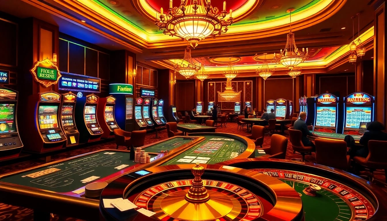 Players enjoying thrilling games on f168info.com, highlighting a luxurious online gambling atmosphere.