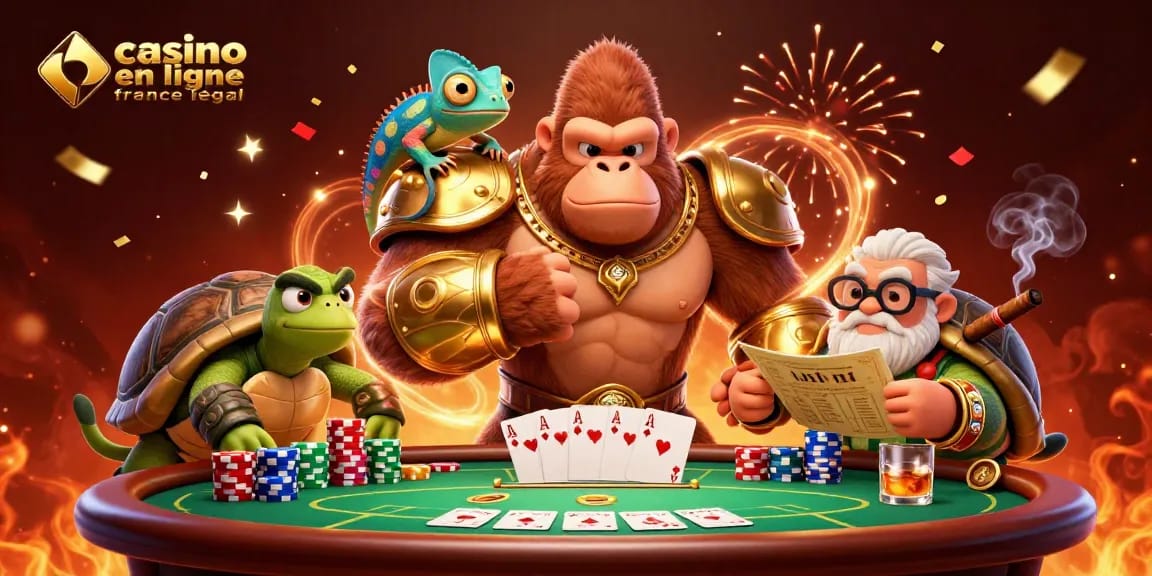 Jouer au casino en ligne France légal avec des personnages dynamiques et des éléments de jeu captivants.