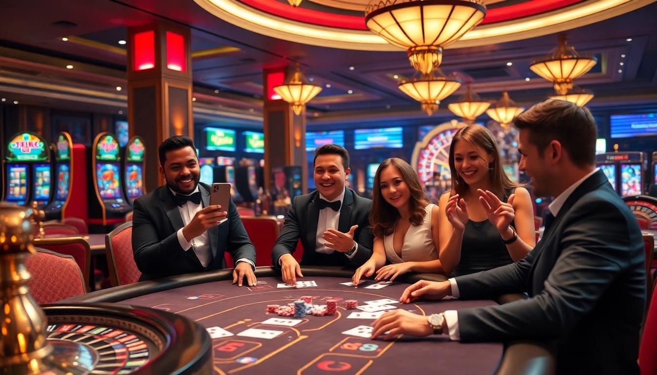 Experience the excitement and luxury of play go88 with vibrant casino visuals and engaging dealer interactions.