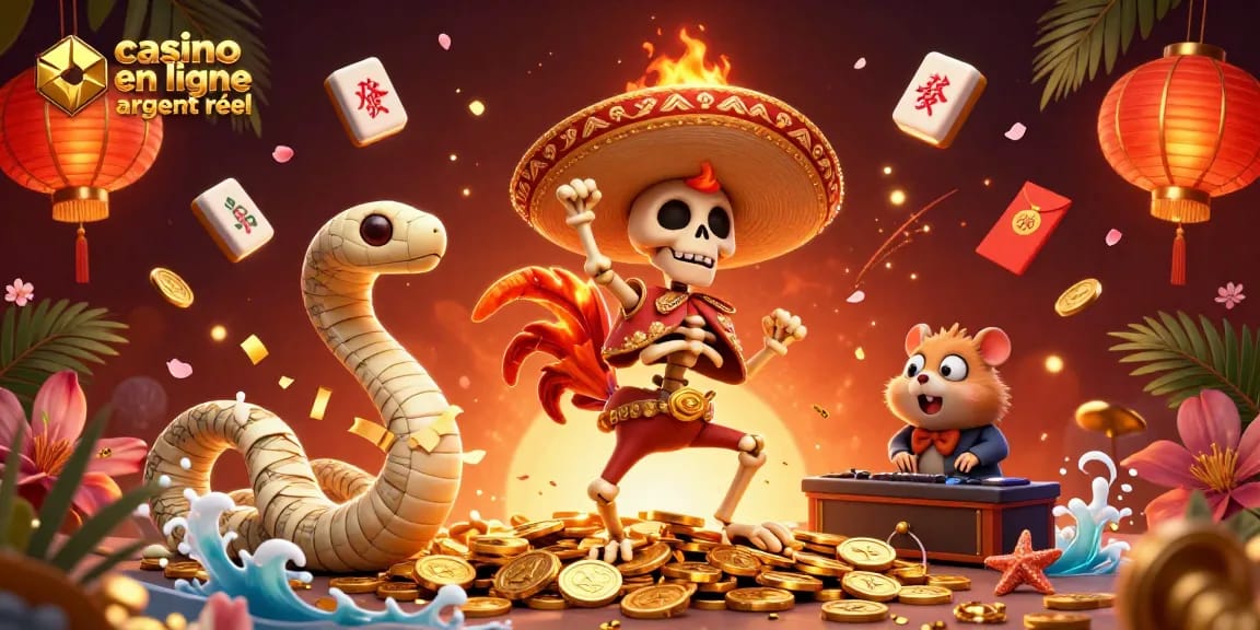 Jouer au casino en ligne argent réel pour gagner gros avec cette illustration dynamique.