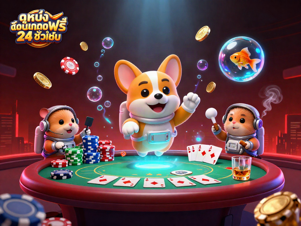 เล่นเกมคาสิโนพร้อมดูหนังออนไลน์ฟรี 24 ชั่วโมงในบรรยากาศน่าตื่นเต้นจากภาพ 3D