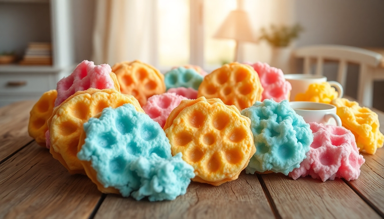 Geniet van zachte wafel katoen in pastelkleuren, perfect voor creatief gebruik.