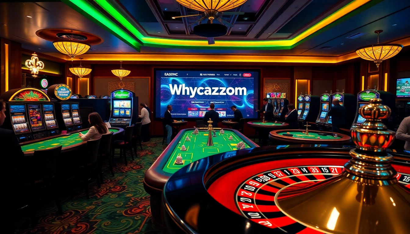 Engage in thrilling gambling experiences at https://whycazino.com/ featuring vibrant casino games and online interfaces.