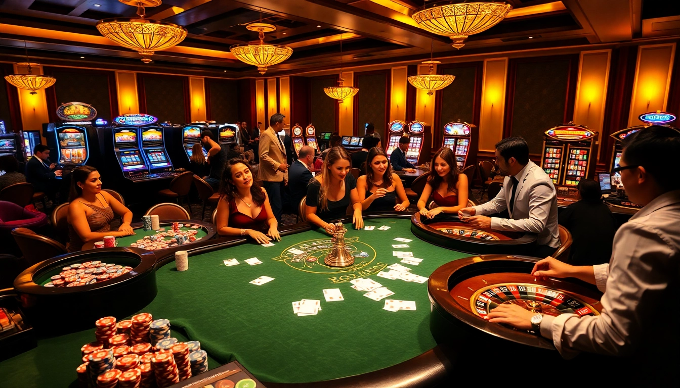 Vivez l'excitation du meilleur casino en ligne avec des tables vibrantes, des jeux passionnants et des joueurs joyeux.