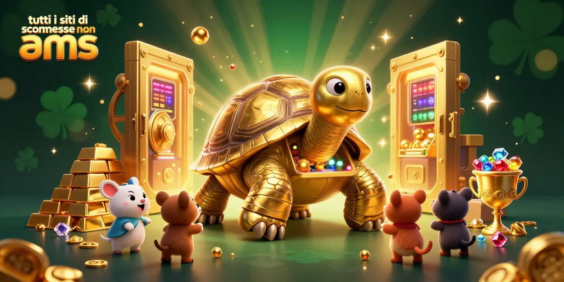 Tutti i siti di scommesse non AAMS: tortuga d'oro e animali felici in un mondo ricco di tesori e scommesse.