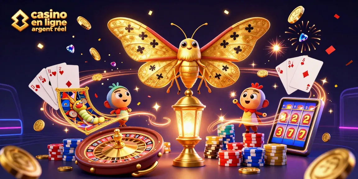 Jouez dans un casino en ligne argent réel et découvrez des jeux immersifs et passionnants