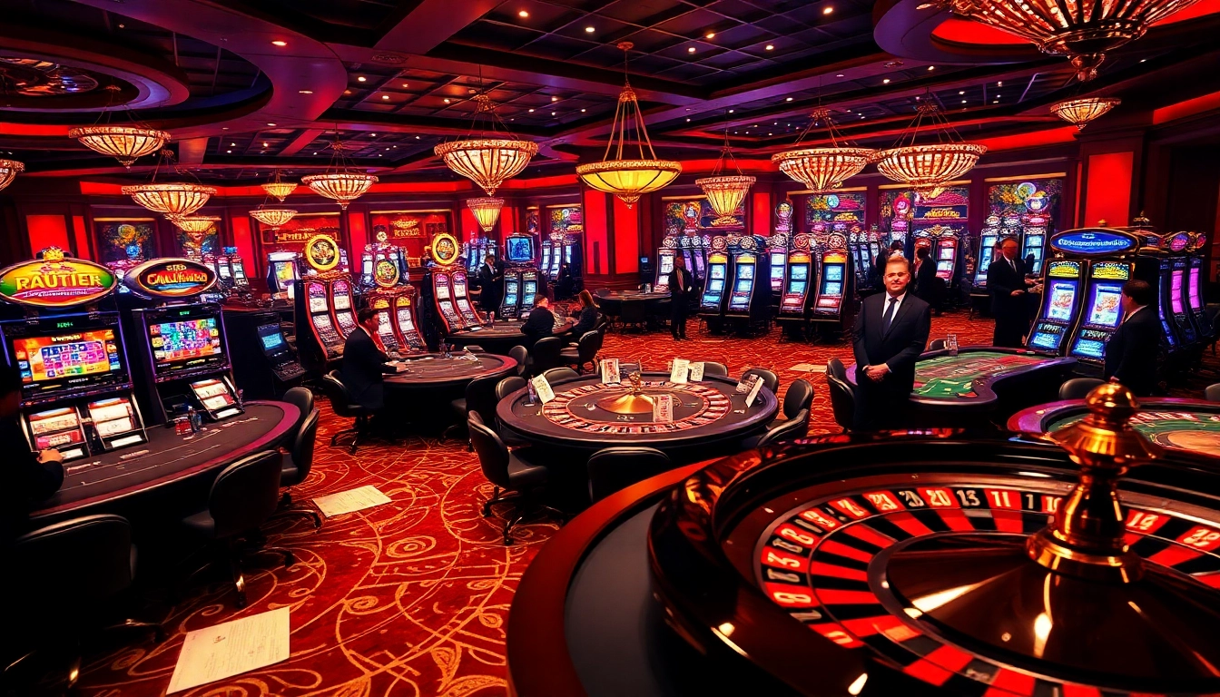 Expérience de jeu engageante dans un meilleur casino en ligne avec des tables vibrantes et des joueurs en action.
