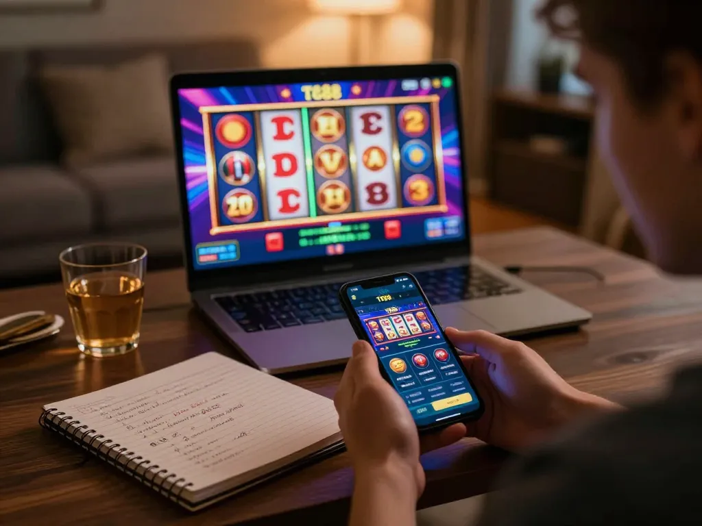 TG88 app engages users in live online gaming with dynamic slot visuals in a cozy atmosphere