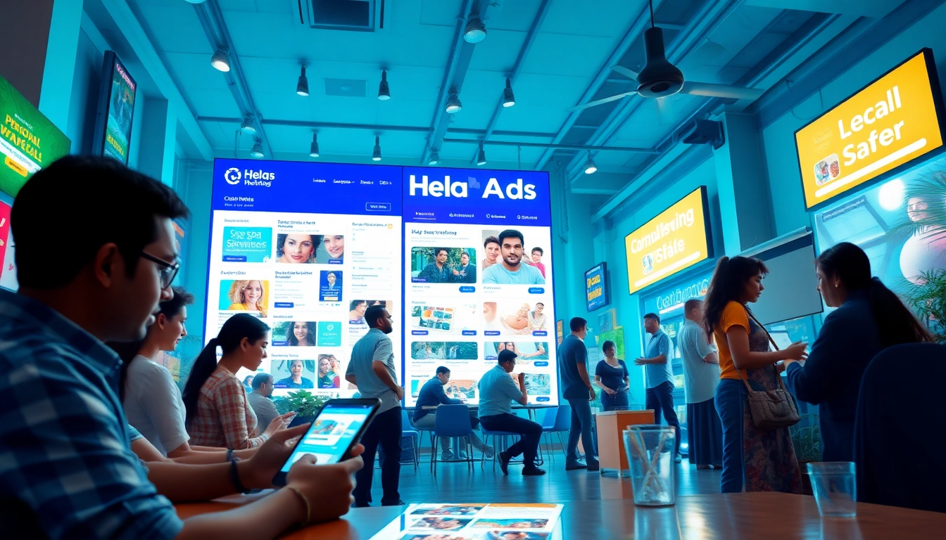 Explore Hela Ads showcasing vibrant classified listings in a digital marketplace for Sri Lanka.