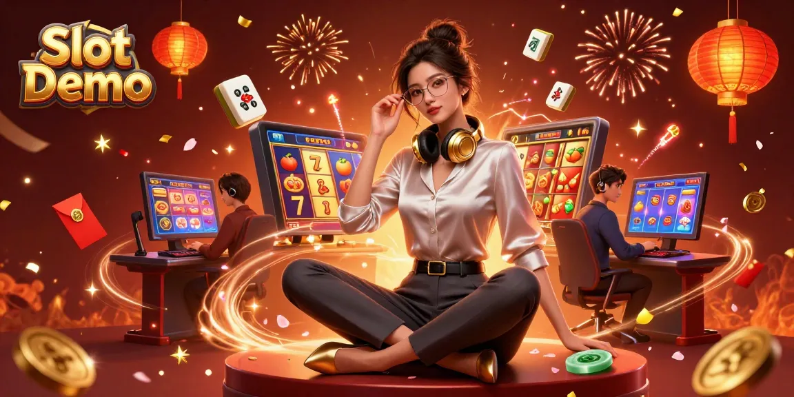 Engage with Slot Demo through visually stunning slot games and interactive gaming setup.