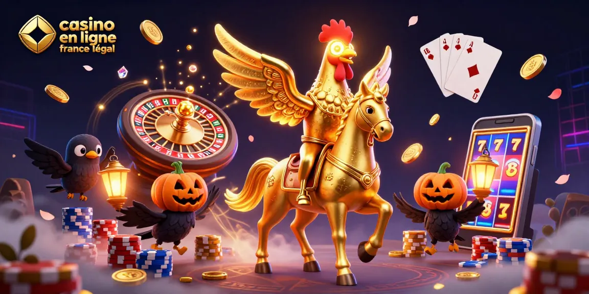 Plongez dans le monde des casinos avec cette illustration captivante de casino en ligne france légal.