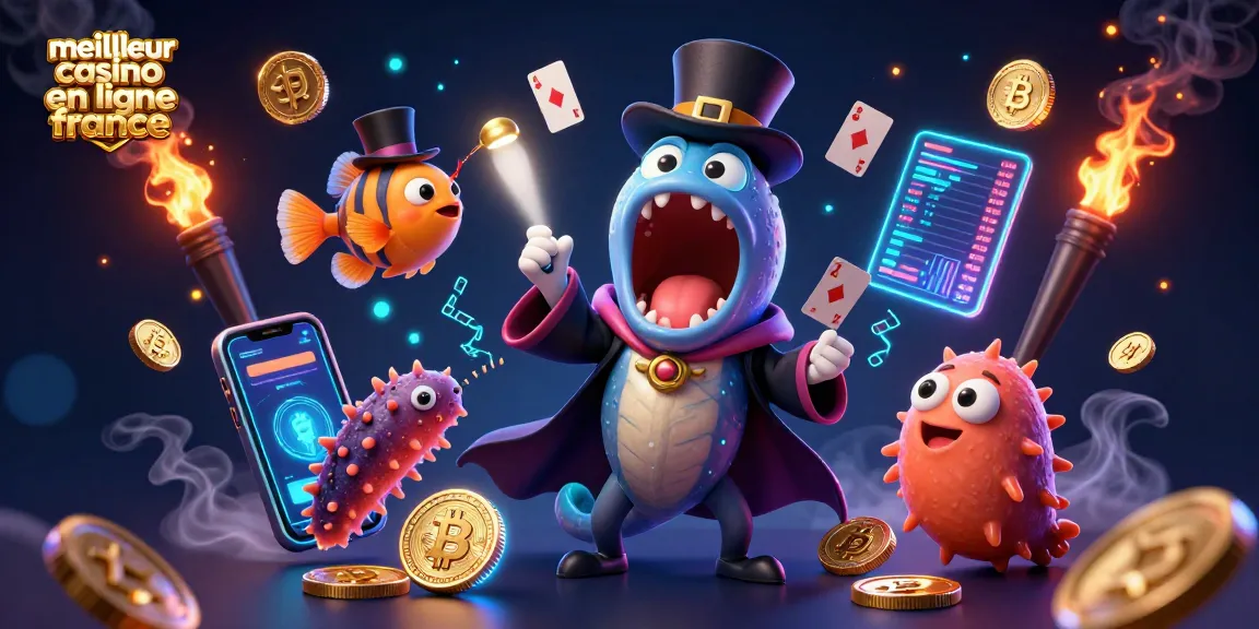 Découvrez le meilleur casino en ligne France avec un spectacle magique des profondeurs marines.