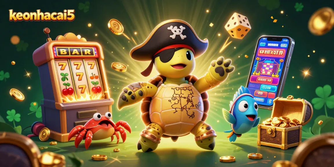 Engage with keonhacai5's thrilling gaming adventure featuring dynamic characters and vibrant casino elements.