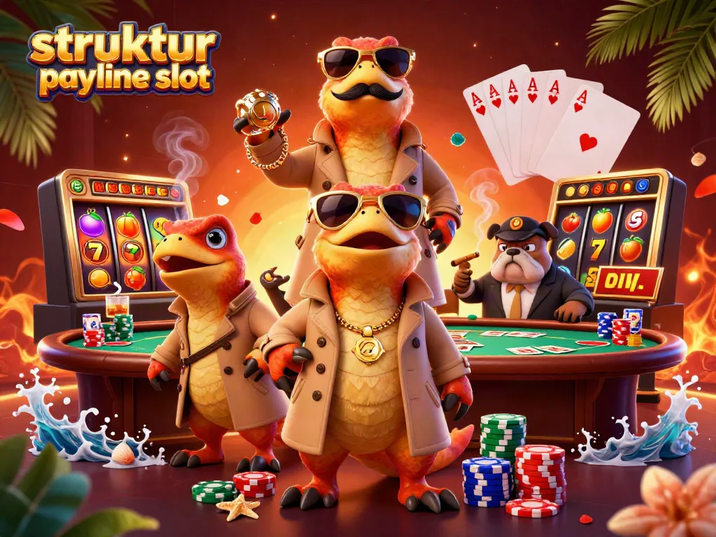 Menjelajahi struktur payline slot di casino dengan simbol dan fitur menarik.