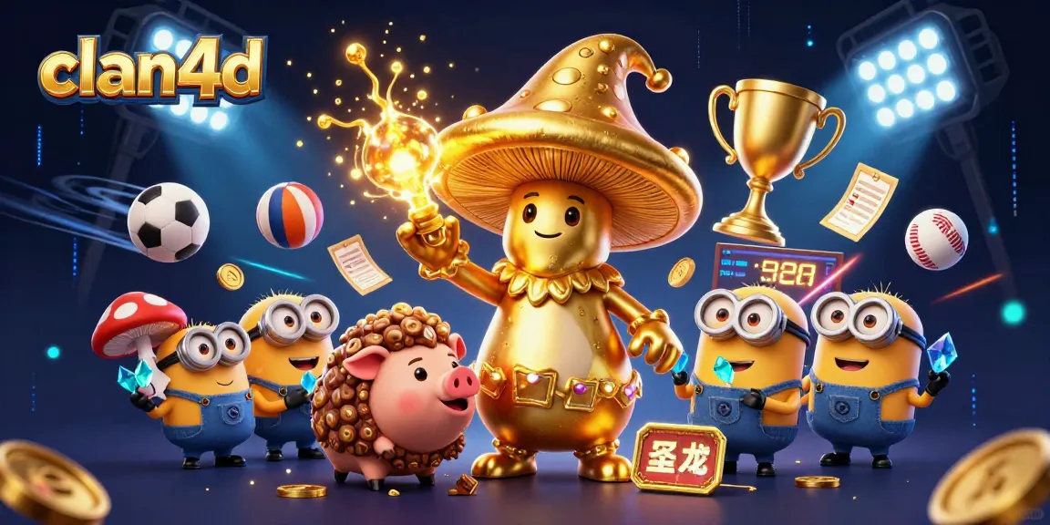 Engage with clan4d as the golden wizard unveils treasure and winning sports magic!