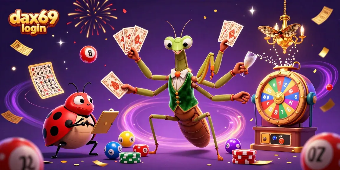 Visualisasi menarik tentang permainan kasino dengan tema dax69 login menunjukkan keahlian dan kemenangan spektakuler di dunia slot.