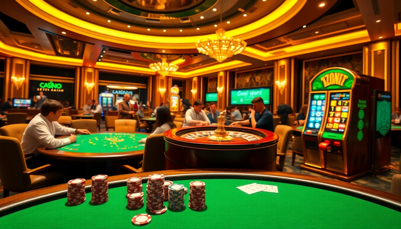 Vivez un gameplay palpitant au meilleur casino en ligne avec des tables vibrantes et des joueurs enthousiastes.
