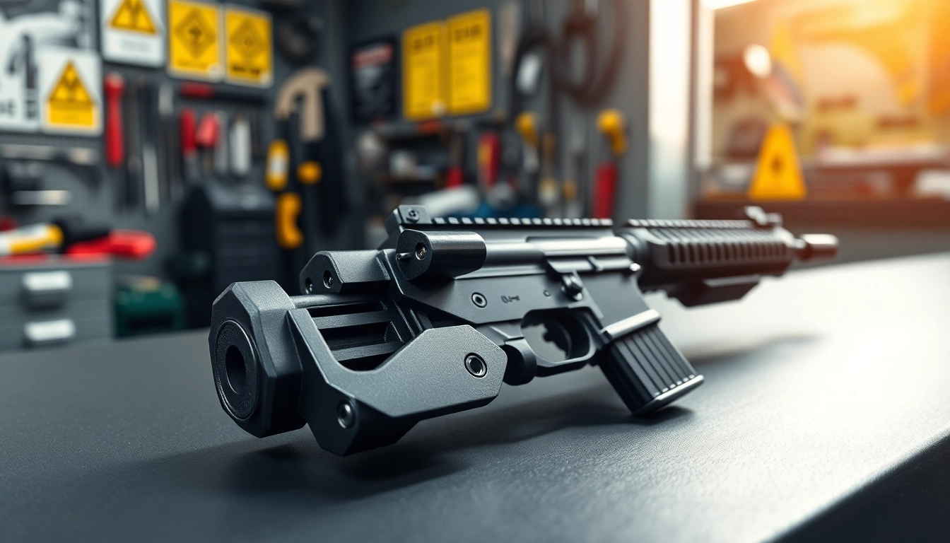 Showcasing an AR-15 super safety trigger kit highlighting precision and craftsmanship.
