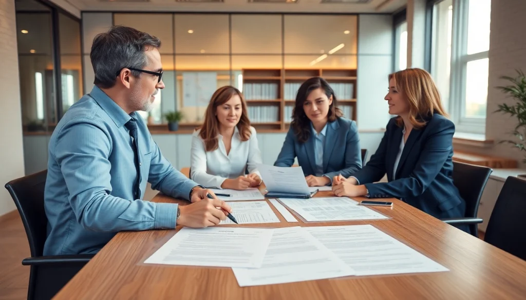 Showing DPDPA readiness Delhi with a legal consultant briefing clients in an office setting.