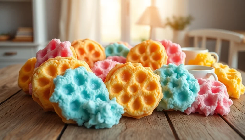 Geniet van zachte wafel katoen in pastelkleuren, perfect voor creatief gebruik.