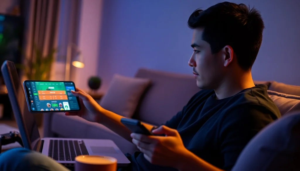 Experience the excitement of AF88 com's online betting platform with engaging visuals of live sports and user-friendly design.