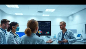 Enhancing healthcare insights with a digital interface at https://www.medexdtc.com in a professional setting.