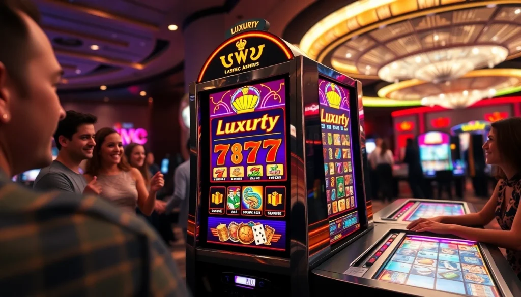 Menangkan jackpot menarik di luxury777 slot dengan desain mesin yang menawan.