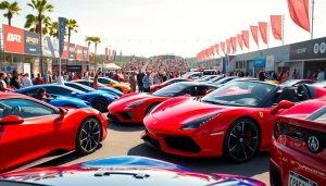 Highlights from the Auto Cars Show featuring luxury vehicles and enthusiastic crowds.