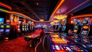 คาสิโนที่เต็มไปด้วยความสนุกสนานและสีสันจากผู้เล่น