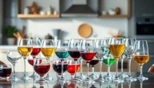 Showcasing elegant glassware NZ collection on a stylish dining table.