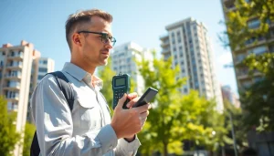 Conduct a noise impact assessment while measuring sound levels in an urban environment.