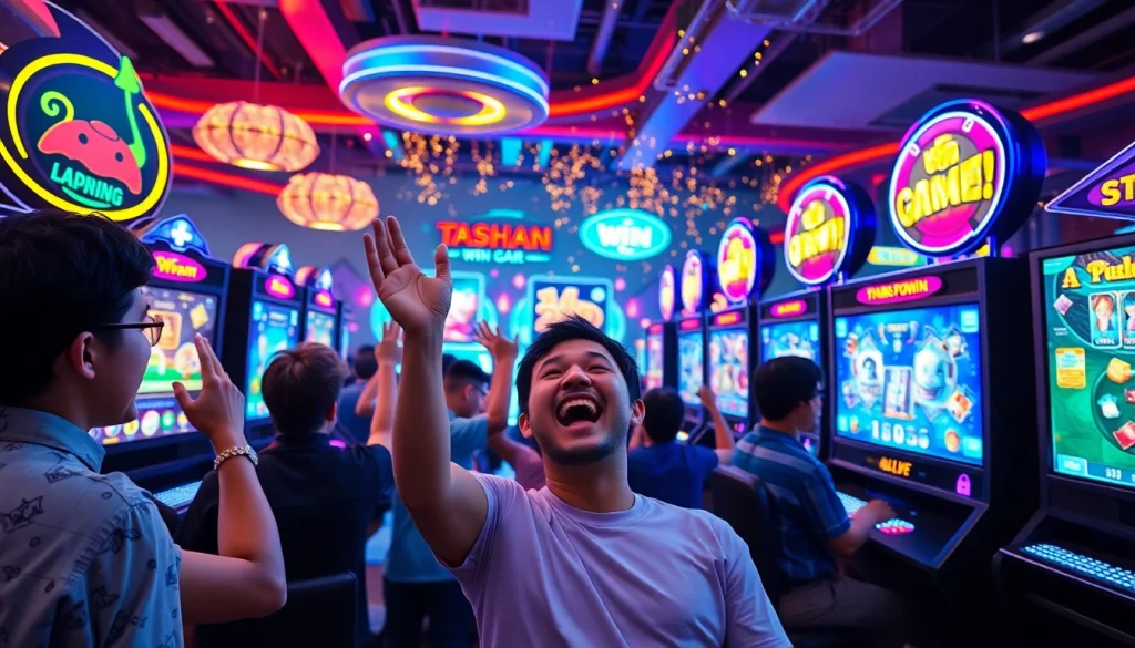 Engage with tashanwin by exploring exciting games and experiencing the thrill of online gaming.