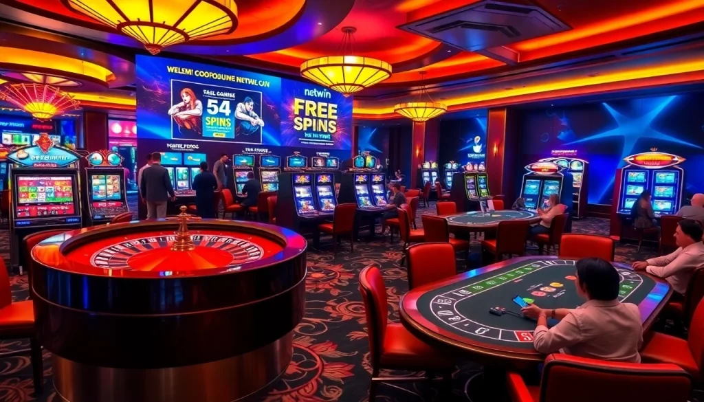 Experience thrilling gameplay at netwin with vibrant casino games and promotions