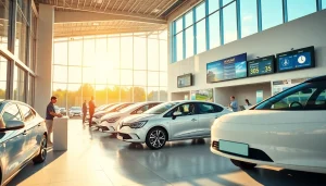 Professional car rental office in Chișinău showcasing avtoprokat services with inviting atmosphere.