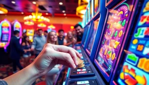 Mainkan slot bet kecil dengan mudah di mesin slot yang penuh warna dan ceria.