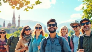 Nuvelios.org에서 개인화된 여행 기획의 중요성을 강조한 다채로운 여행자들 이미지