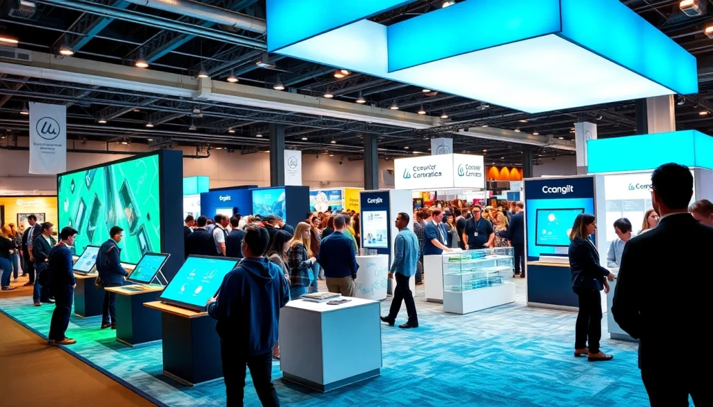 Engage with a stunning trade show booth designed for maximum visibility and impact.