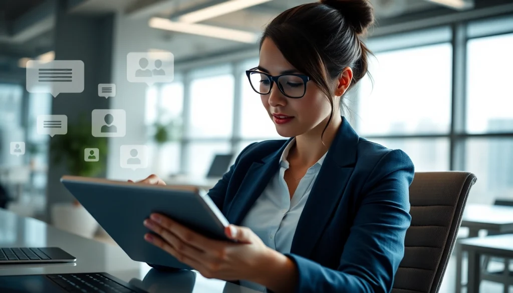 Learn what is a CRM for WhatsApp with a professional analyzing customer relationships data.