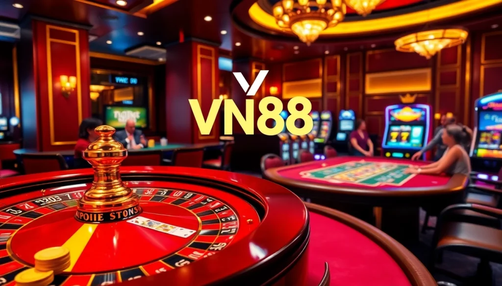 Experience winning strategies at vn88 casino with vibrant tables and dynamic gameplay.