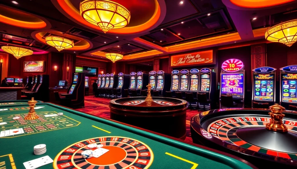 Experience the thrill of online gaming with the virtual casino atmosphere of https://54bett.com.br featuring roulette and slot machines.