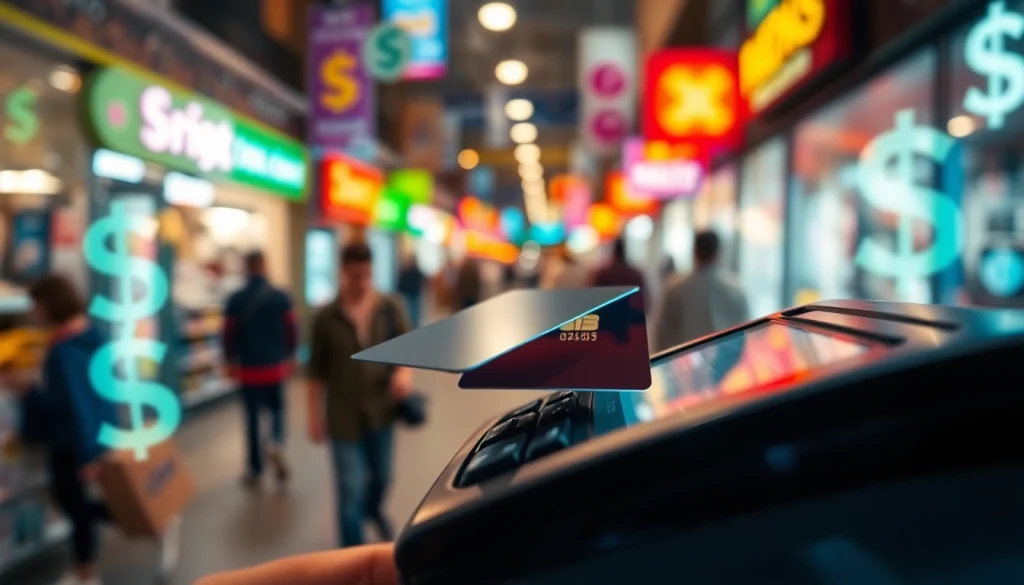 카드깡으로 결제하는 신용카드와 거래 데이터가 있는 화면을 자세히 보여줍니다.