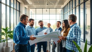 Access expert town planning resources at https://2020group.co.za with a dedicated team collaborating over blueprints.