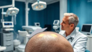 Consultation for hair transplant london with a medical expert discussing options