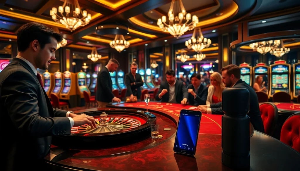 Experience high-stakes gambling excitement at S8 casino with players winning at table games.