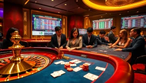 Experience the thrill of gambling at https://s8net.com/ with vibrant casino tables and engaging players.